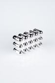 Gümüş Metal Abiye Çanta SH843