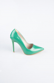 Yeşil Rugan Stiletto ABR1140