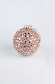 Rose Pullu Abiye Çanta SH803