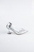 Gümüş Rugan Stiletto ABR1055
