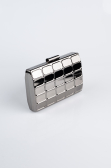 Platin Metal Gece Çantası KC806