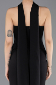 Siyah Straplez Peplum Kesim Uzun Abiye Elbise ABU5735