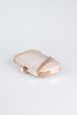 Rose Lazer Kesim Gece Çantası SH860