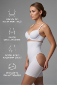 Beyaz Bel ve Karın Toparlayıcı Korse EM2063