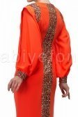 Neon Somon  Tesettür Abiye Elbise S3544
