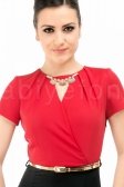 Siyah-Kırmızı Gece Elbisesi N97032