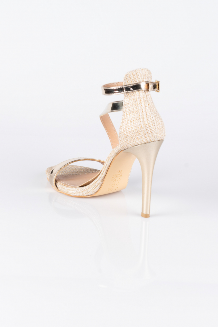 Dore Simli Stiletto Abiye Ayakkabı AB1043