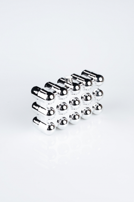 Gümüş Metal Abiye Çanta SH843