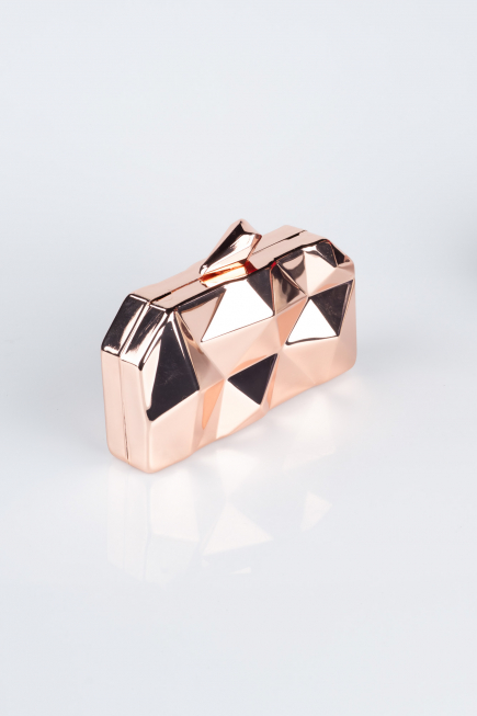 Rose Metal Gece Çantası SH921