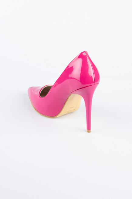 Fuşya Rugan Stiletto ABR1140