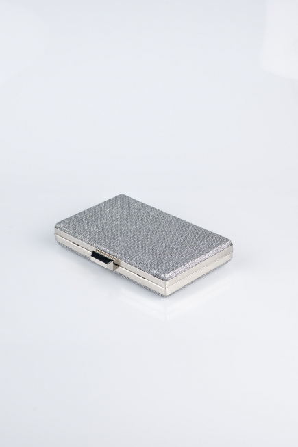 Platin Simli Gece Çantası SH801