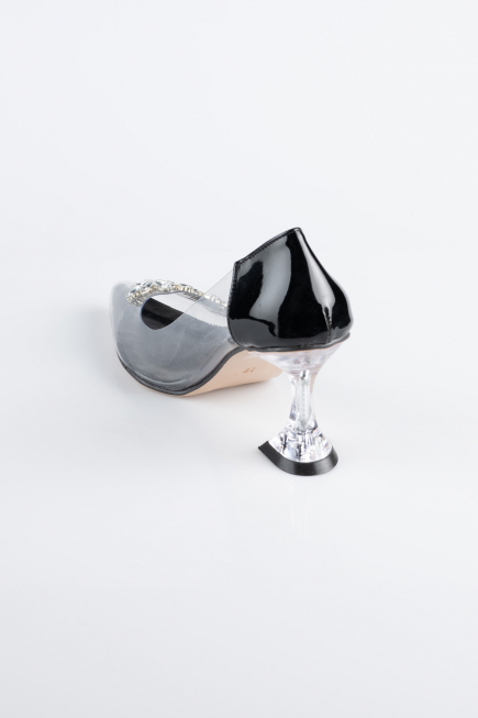 Siyah Rugan Stiletto ABR1055