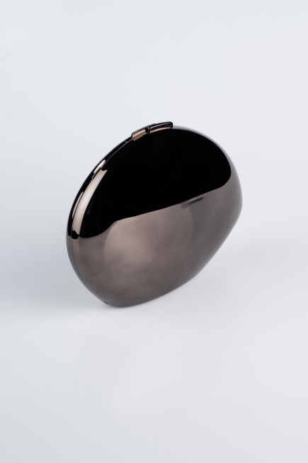 Siyah Metal Abiye Çanta SH853