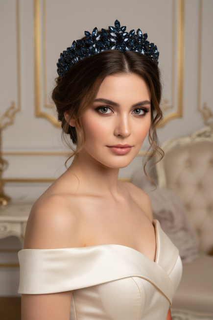 Lacivert Saç Aksesuarı UK984