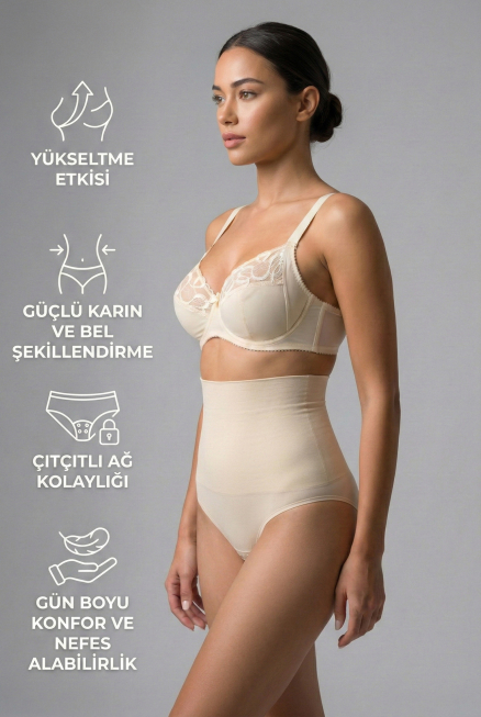 Ten Bel ve Karın Toparlayıcı Korse EM2019