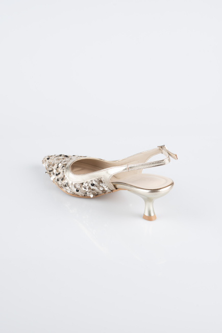 Gold Pullu Stiletto ABP2107