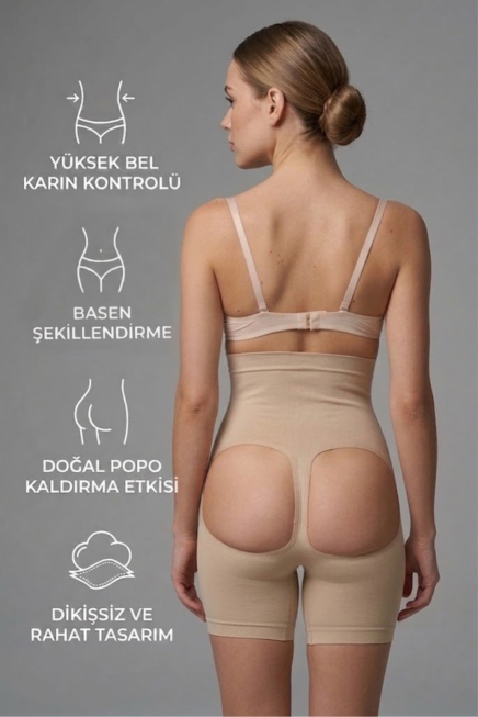 Ten Bel ve Karın Toparlayıcı Korse EM2063
