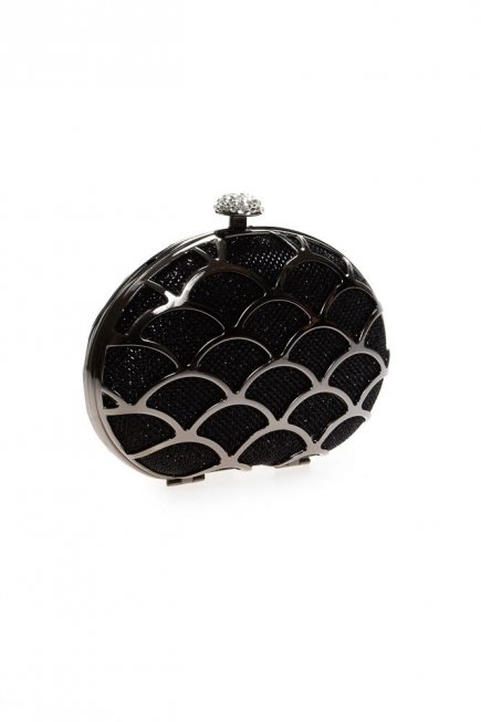 Siyah Clutch Çanta V973